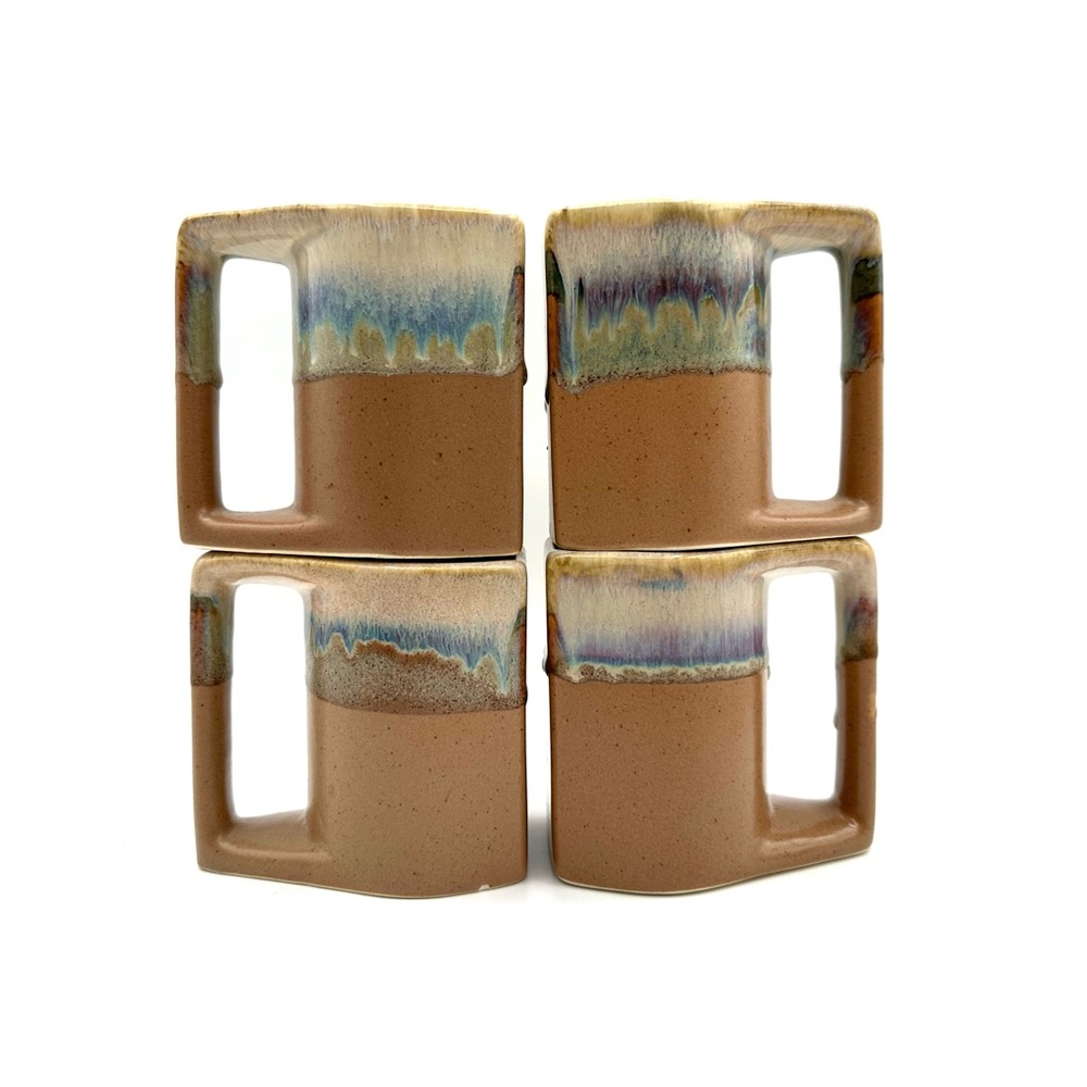Vintage Rodolfo Padilla Mugs (Set of 4)